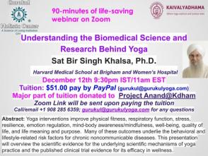 Dec 12th Webinar to save lives from Noncommunicable diseases